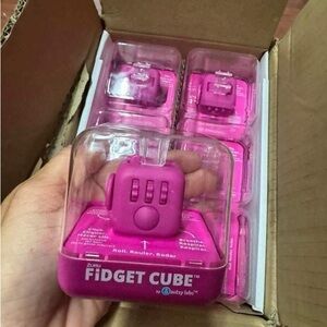 Fidget Cube - Vibrant Pink